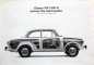Preview: Volkswagen 1500 S Modelprogram 1963 Carbrochure (0674)